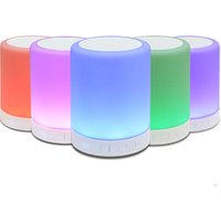 2018 gift product wireless bt speaker with colorful light