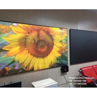 Ultra Thin Bezel 100 Inch PET Crystal UST Fixed Frame Projection Screens ALR Screen For Xiaomi Wemax Laser Projector