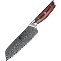 7 inch Damascus Steel Santoku Kitchen Knife