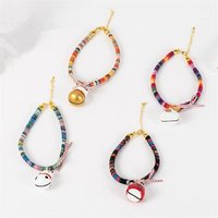 Cute Japanese Style Small Animal Collar Brass Bell