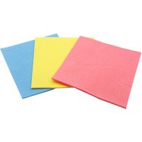 Eco friendly water absorbent kitchen cleaning 100% cellulose sponge cloth