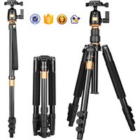 Q555 Professional Aluminum Magnesium Alloy Portable Foldable 12'' Tripod Kit For SLR Digital DV Camera Can Be Changed To Monopod