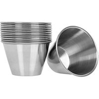 Stainless Steel Sauce Cup/jam cup/condiment cup 2 oz F0089