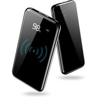 Licheers 2019 Wireless Power Bank For Samsung S10 Portable wireless mobile Power bank LED display 8000mah