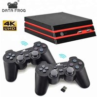 Data Frog 4K Video Game Console With 2.4G Wireless Controller 600 Classic Games For SEGA/GBA/SNES Family TV Retro Game Console