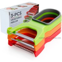 Professional Stainless Steel 3 Piece Peeler Set