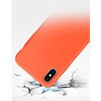 Official Original Blue Horizon liquid Silicone Case for iphone Xs max, for iphone x silicone case logo original