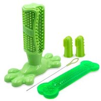 Silicone Pet Dog Chew Toothbrush Toy