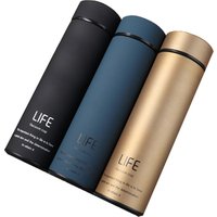 500ml Life Thermos Vacuum Flask Thermos With Filter Stainless Steel 304 Thermal Cup Coffee Mug Thermos Water Bottle