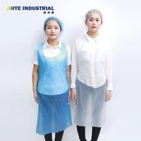 Disposable CPE/TPE/PE person protective plastic apron