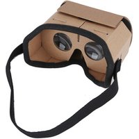 42mm big lenses Google Cardboard 2.0 VR 3d glass Virtual Reality headband google cardboard 3d glasses