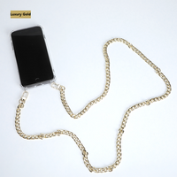 for iphone 6 7 8 Xs Max XR 6P 7P 8P Crossbody Chain Clear Shockproof Necklace Band Rope Transparent Phone Case with cord