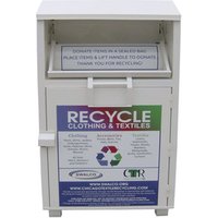 Used Clothes Shoe Donation Collection Bin
