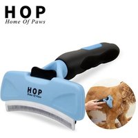 Pet Grooming Tool Undercoat Rake Cats & Dogs Safe Dematting Comb Easy Mats & Tangles Removing
