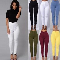 High Rise Elasticity Pencil Leggings