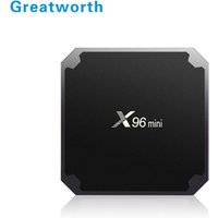 Amlogic S905W Best Greatworth android 7.1.2 kd 17.6 4k smart tv box x96 mini 1+8gb or 2+16gb tvbox