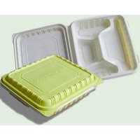 100% biodegradable disposable tableware food container plate for food vegetable fruit