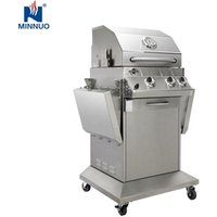 3 Burners TABLE GAS PLANCHA BBQ GRILL