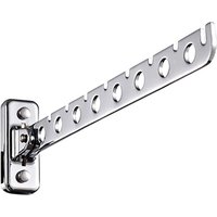 Wall Mounted Clothes Hanger Rack Clothes Bar Stainless Steel Clothes Hooks with Swing Arm Holder Closet Organizers and Storage