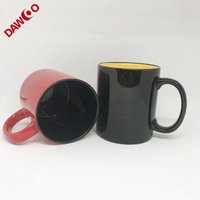Matte Black Ceramic Coffee Cup