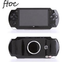 X6 Handheld Game Console 4.3 Inch Screen 128 bit Video Games Consoles Game Player Real 8GB For PSP, Camera,Video,E-book