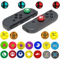 Silicone Analog Thumb Stick Grips Caps for Nintendo Switch NS JoyCon Controller Sticks Cap Skin for Joy Con Cover
