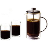 Wholesale clear manual commercial coffee maker glass coffee maker french press