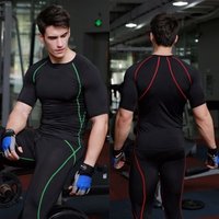 Quick Dry Compression Short Sleeve Sports T Shirt