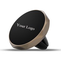 Custom Logo 360 Degree Universal Car Phone Holder Magnetic Mobile Phone Holders for iPhone X