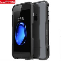 LUPHIE Irregular Metal Bumper For iPhone 6 7 8 X Armor Case For iPhone XR XS Max Cases Cover Aluminum Frame Shell Coque