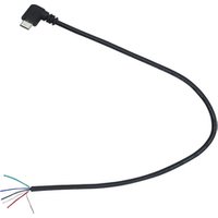 10 cm to 10 m customize kabel data charging male female 5 pin wires and shielding micro usb to open end cable