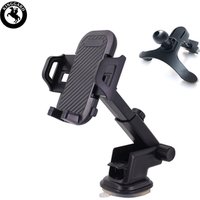 laser logo car air vent mount holder 3 in one dash mount car phone holder for iphone