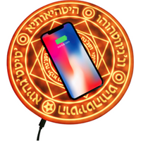 Universal Magic Circle Wireless Charger 10W Wireless Fast Quick Charging Pad for iPhone X XS 8 Samsung Xiaomi Redmi Huawei Honor