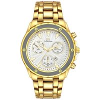 IIK Mens Trend Fashion Customize Alloy 30M Waterproof Golden Men Wristwatch Gold Sports Watches