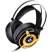 2019 New Year Promotional Sound Control Adjustable High Quality New Design Gaming Headset with Seven Colors Led Light