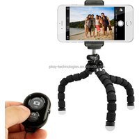FREE SAMPLE supply universal portable flexible Tripod/tripode with remote control for smartphone/cell phone