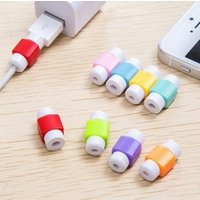 New products solid color mobile phone data cable protector Charging cable USB cable protector