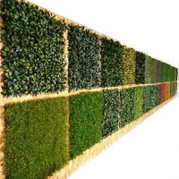 Artificial Boxwood Hedge Garden Landscaping