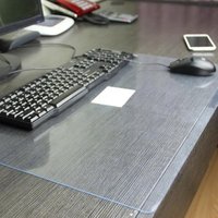 PVC Desk Pad/Mat Waterproof big size Large Mouse Transparent desk mat pad