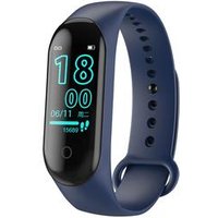 2018 New Smart bracelet M4 Color screen Waterproof wristband heart rate monitor Blood pressure measurement Fitness tracker band