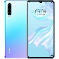 Original New Official Huawei P30 Mobile phone Octa Core Kirin 980 Android 9.1OS 6.1'' OLED 2340X1080P 4 Cameras 40MP IP53 NFC