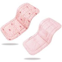Baby Seat Liner for Stroller,Super Light Baby Car Seat Pad,Breathable Cotton Cushion Double Sides Use 31''x 13''