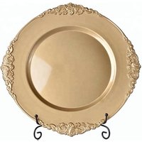 33cm Plastic Charger Plate Parties Weddings