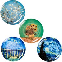 High Quality Van Gogh Colorful Painting 8 inch Fine Bone China Dinner Plate