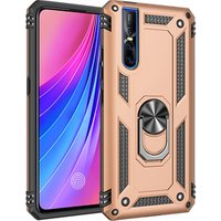 for vivo vi15 pro x21 x23 x27 nex Anti fall armor finger ring cover hybrid phone cases