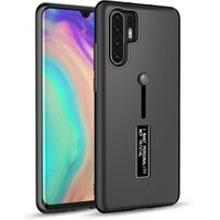 Shock Proof TPU PC Cell Phone Cover For Huawei P30 Pro Case,Mobile Phone Kickstand Case P30 Pro