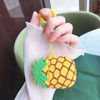 Earphone Protector Cartoon Silicone Case for Airpods Pineapple Case