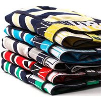 Tricolour Stripe Cotton Boxer Briefs