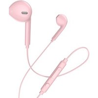 Universal earphones with mic 3.5mm jack with high elastic 1.2m cable one-button operation control earphone & headphone