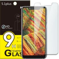 Wear resistant transparent ultra thin 0.33mm sturdy 9H tempered glass mobile phone screen protector for Nokia 5plus